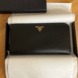 Prada Saffiano Leather Wallet